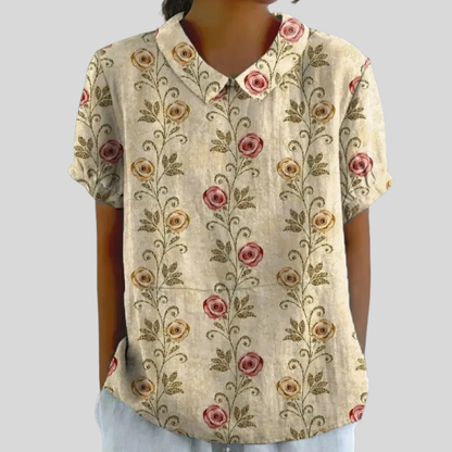 Rosalie | Haut Fleuri Confort Élégant