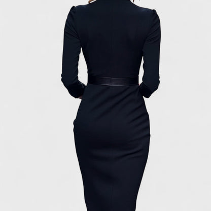 Camille | La Robe Maxi Power Ceinturée