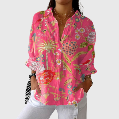 Mélisande | Blouse imprimée légère et colorée