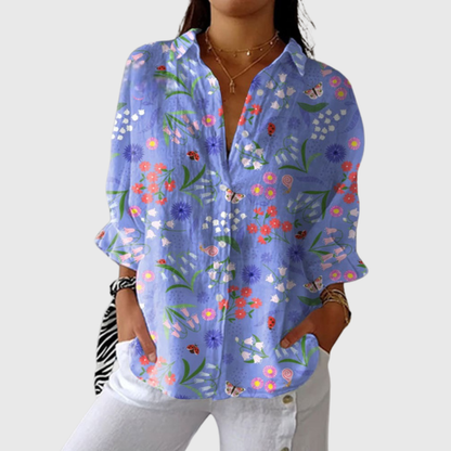 Domitille | Blouse imprimée légère et colorée