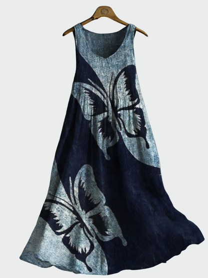 Axelle | Robe avec Imprimé de Papillons