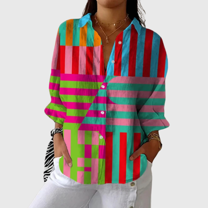 Maëlys | Blouse imprimée légère et colorée
