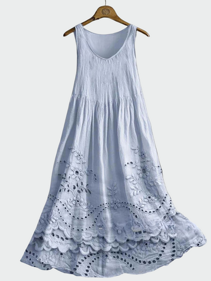 Robe en Dentelle Anglaise