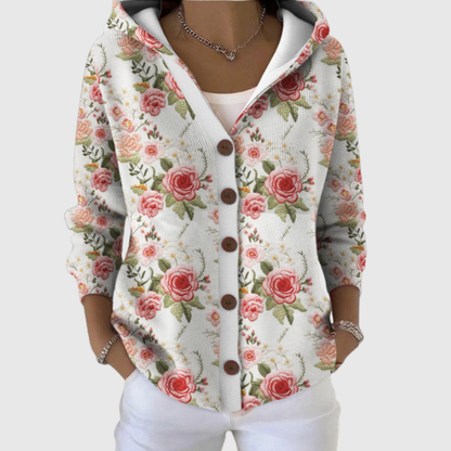 Marianne | Cardigan Confort à Capuche en Maille