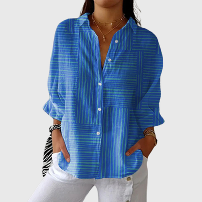 Louison | Blouse imprimée légère et colorée