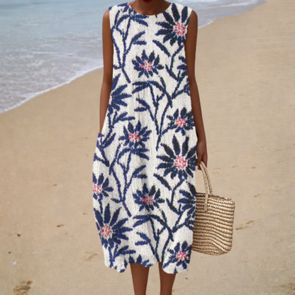 Gabrielle | Robe d’Été Confortable Sans Manches