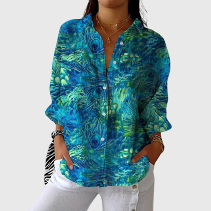 Maud | Blouse imprimée légère et colorée
