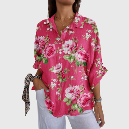 Lucille | Blouse imprimée légère et colorée