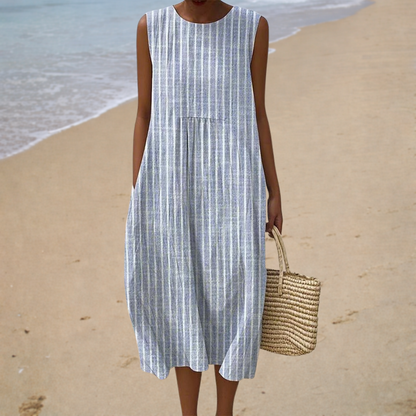 Apolline | Robe d’Été Confortable Sans Manches