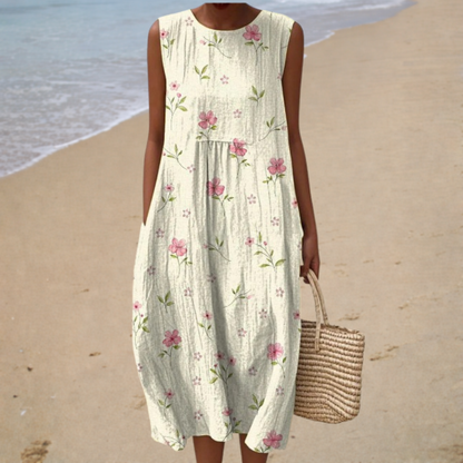 Perle | Robe d’Été Confortable Sans Manches