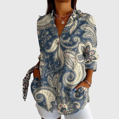 Florence | Blouse imprimée légère et colorée
