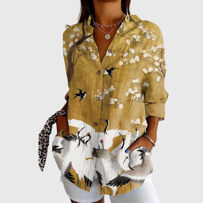 Judith | Blouse imprimée légère et colorée