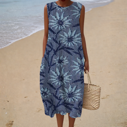 Florence | Robe d’Été Confortable Sans Manches