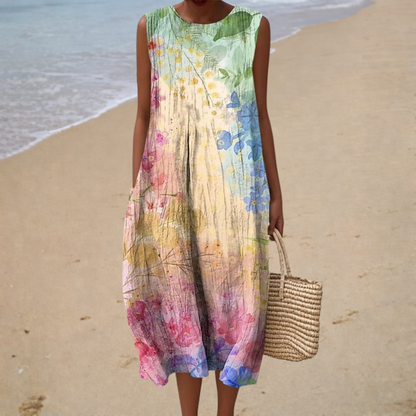 Louison | Robe d’Été Confortable Sans Manches