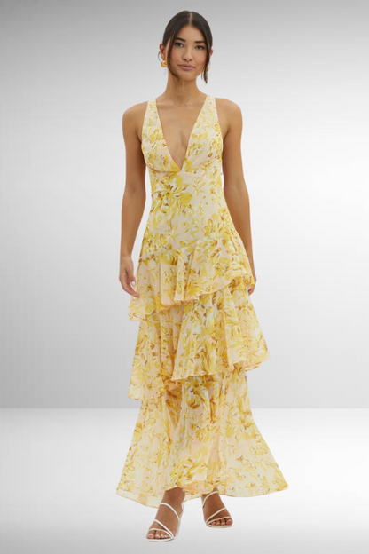 Eli - Robe Maxi Élégante Été