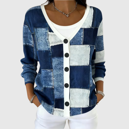 Léna | Cardigan en Maille Confortable Boutonné