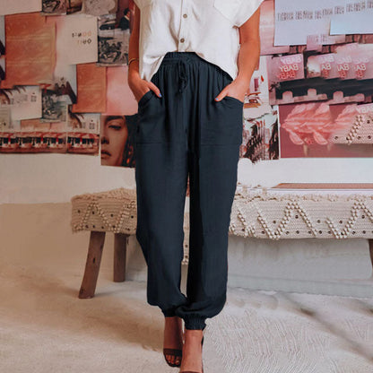 Kaeli – Pantalons Élegants à Cordon