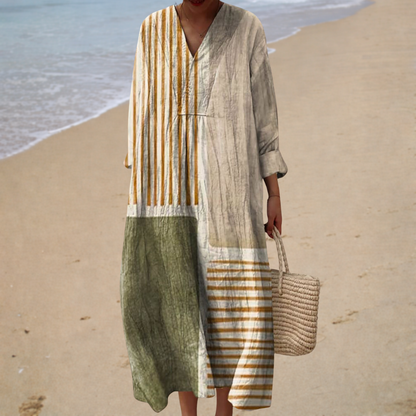 Blandine | Robe d’Été Imprimée Flatteuse