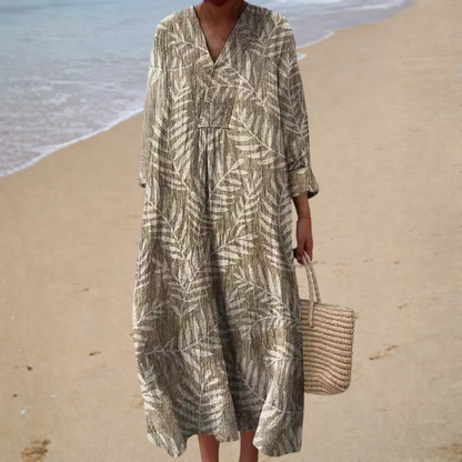 Camille | Robe d’Été Imprimée Flatteuse