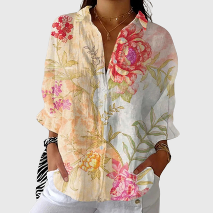 Hortense | Blouse imprimée légère et colorée