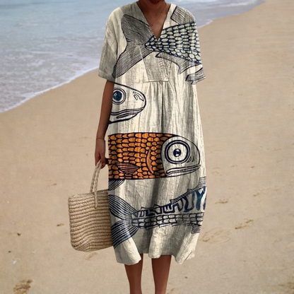 Ghislaine | Robe d’Été Confortable