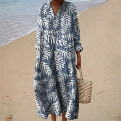 Marina | Robe d’Été Imprimée Flatteuse
