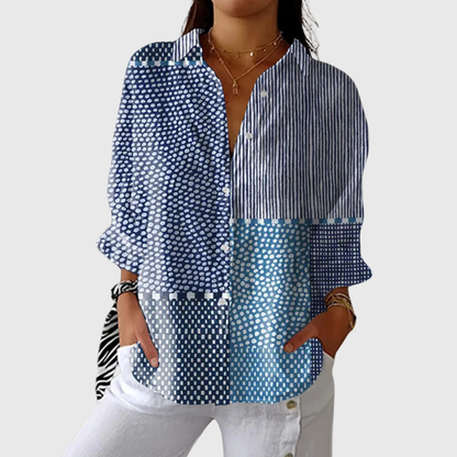 Perle | Blouse imprimée légère et colorée