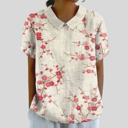 Gaëlle | Haut Fleuri Confort Élégant