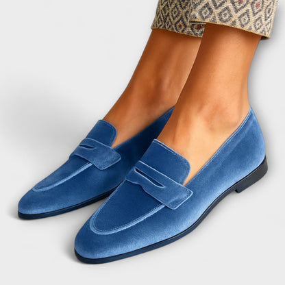 Louise | Mocassins en Velours Doux