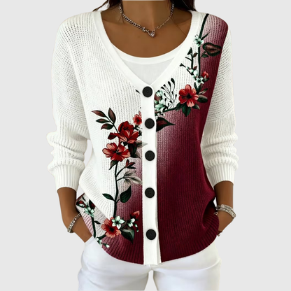 Adèle | Cardigan en Maille Confortable Boutonné