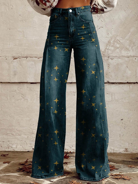Anaïs | Pantalon à Motif Libre