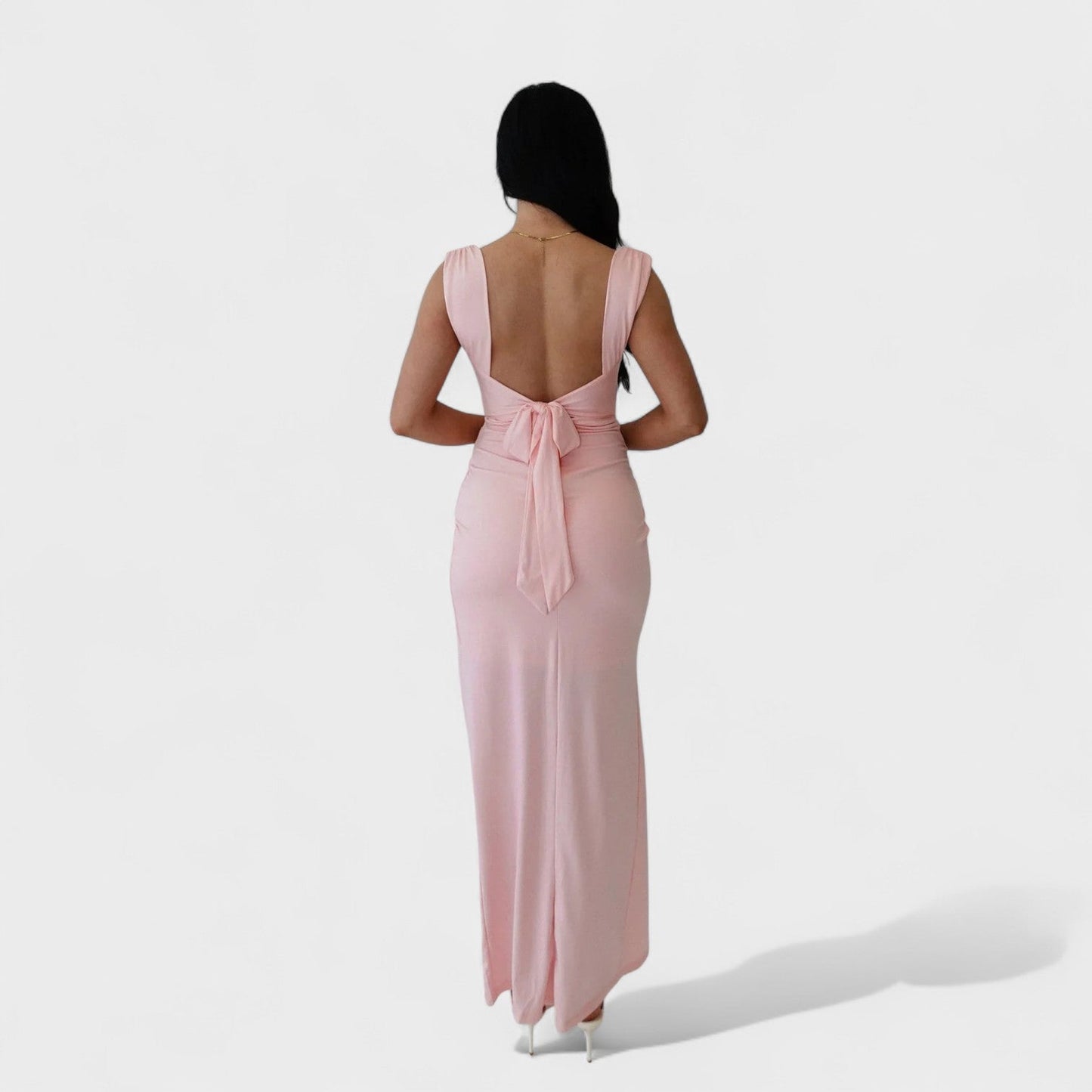 Sarela - Robe longue à dos ouvert