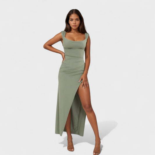 Sarela - Robe longue à dos ouvert
