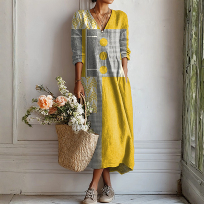 Paula | Robe en Lin Décontractée