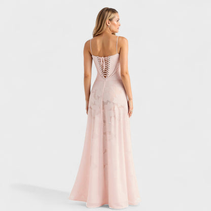 Verona - Robe maxi en dentelle florale