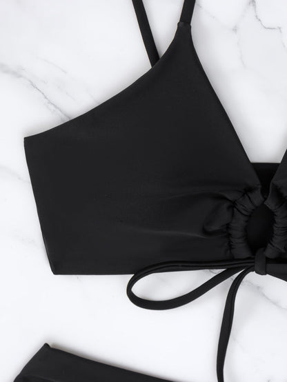 Clotilde | Ensemble de Bikini Deux Pièces avec Nœud à l'Avant