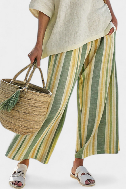 Olívia - Ensemble en Lin Bambu Olive
