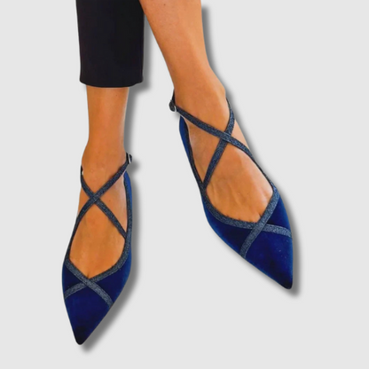 Noëlle | Mocassins Chic Bleu Marine