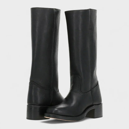 Bottes Classiques d'Équitation avec Tige Haute
