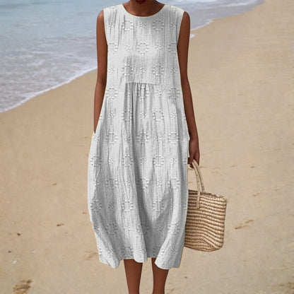 Hortense | Robe d’Été Confortable Sans Manches