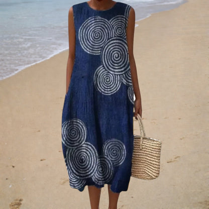 Morgane | Robe d’Été Confortable Sans Manches