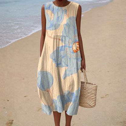 Iris | Robe d’Été Confortable Sans Manches