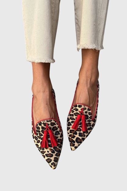 Nela | Mocassins Léopard