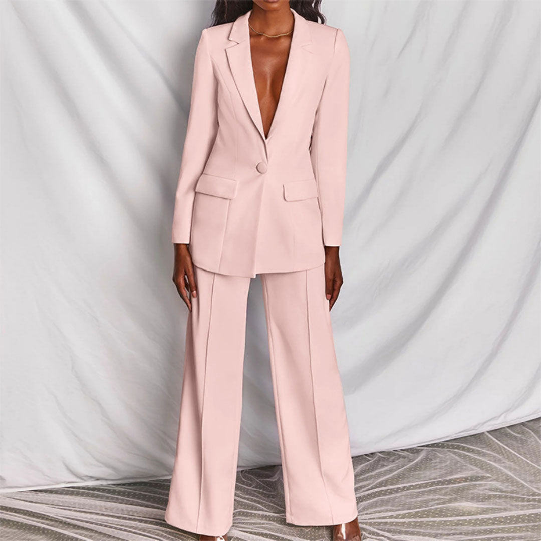 Lara - Blazer et Pantalons Élégants