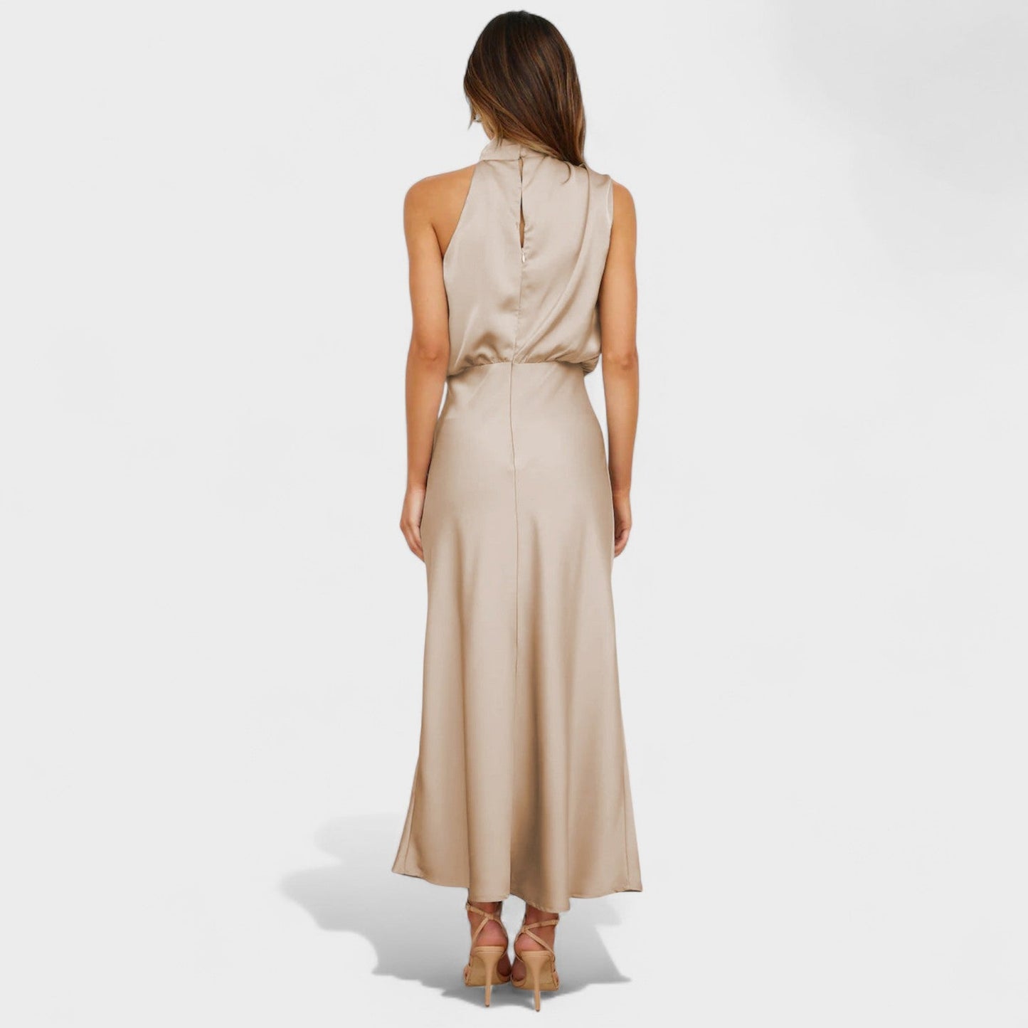 Alba - Robe Satin Élégance