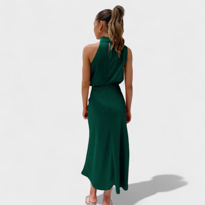 Alba - Robe Satin Élégance