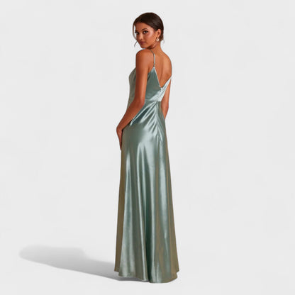 Lúcia - Robe longue Satin