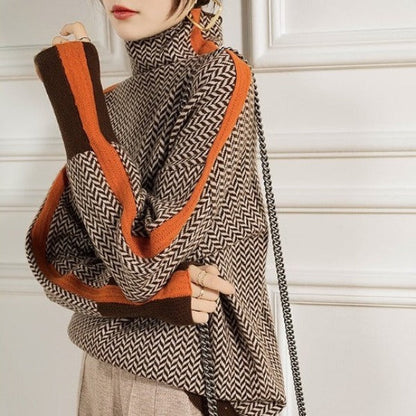 Eleanor | Col Haut Herringbone Luxe