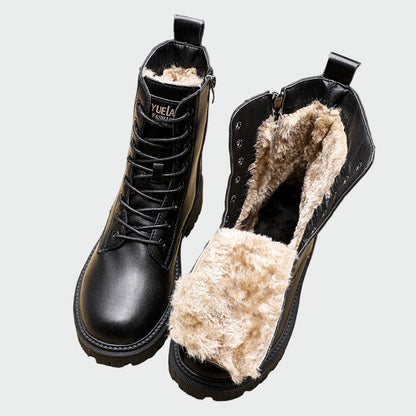 Chloé | Bottines en cuir d'hiver