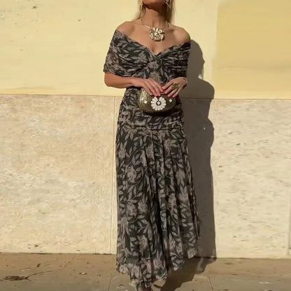 Luana - Robe élégante avec décolleté en V